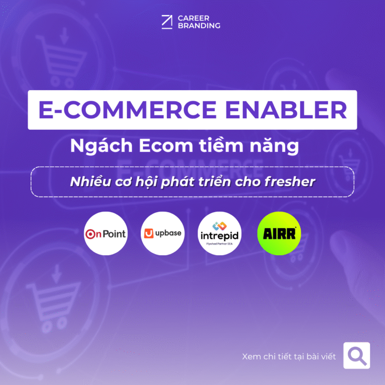 Enabler – Ngách tiềm năng trong Ecommerce với nhiều cơ hội phát triển cho Freshers
